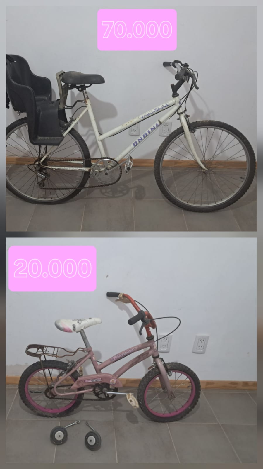 Bicicletas en venta