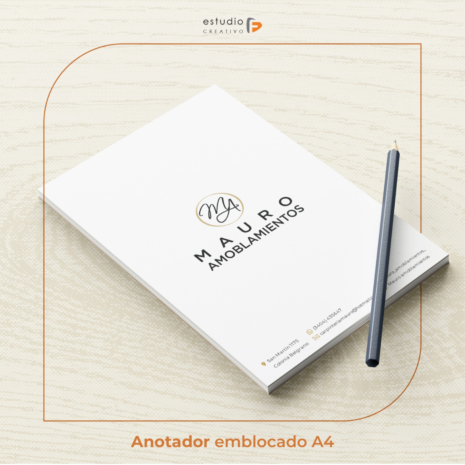 Pedido de Estudio F Creativo